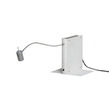 Bib Luz Table Lamp: White Grey