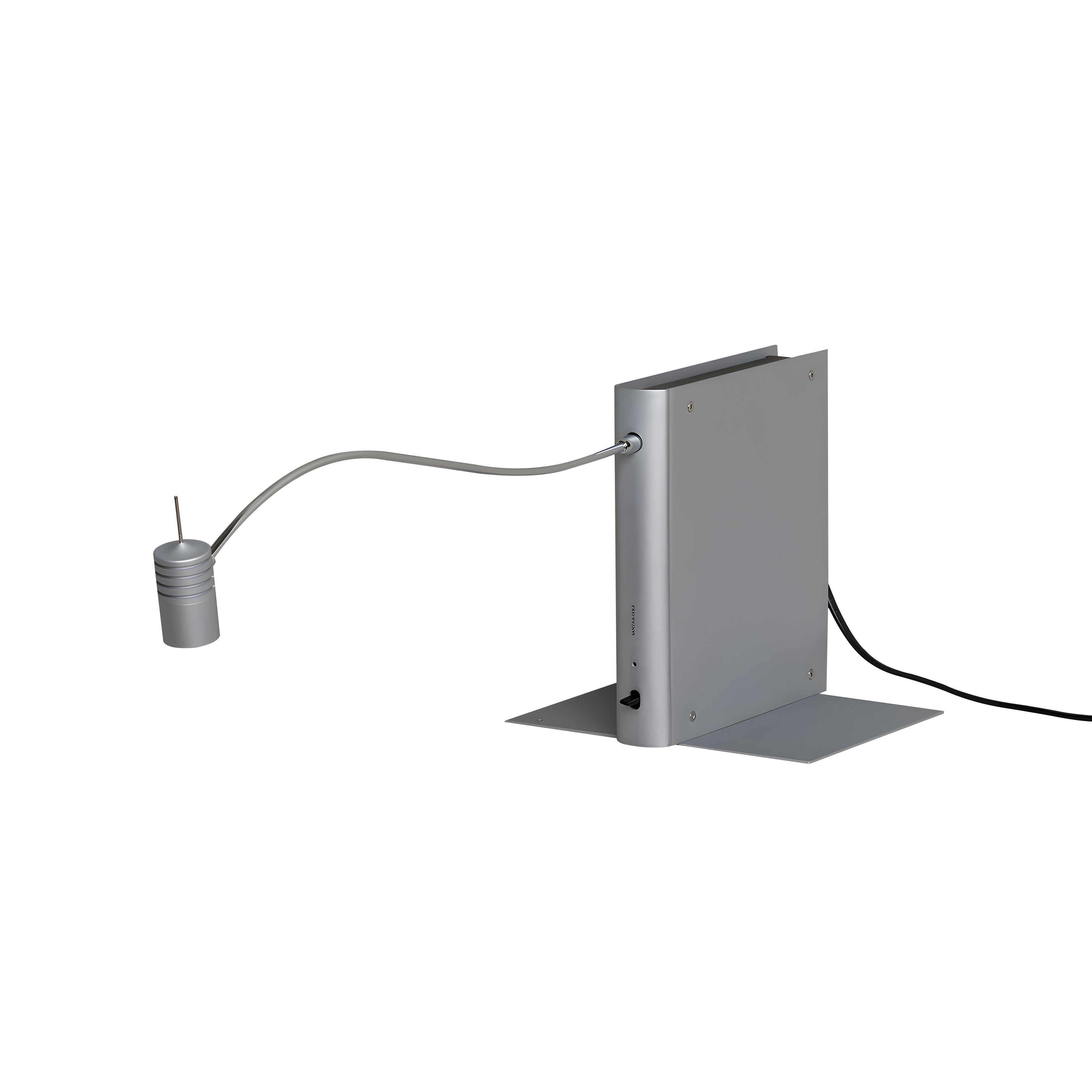 Bib Luz Table Lamp: Aluminum Grey