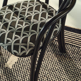 Bistra Dining Armchair: Seat Upholstered + DI