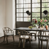 Bistra Dining Armchair: Seat Upholstered + LS