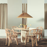 Bistra Dining Armchair: Seat Upholstered + LS