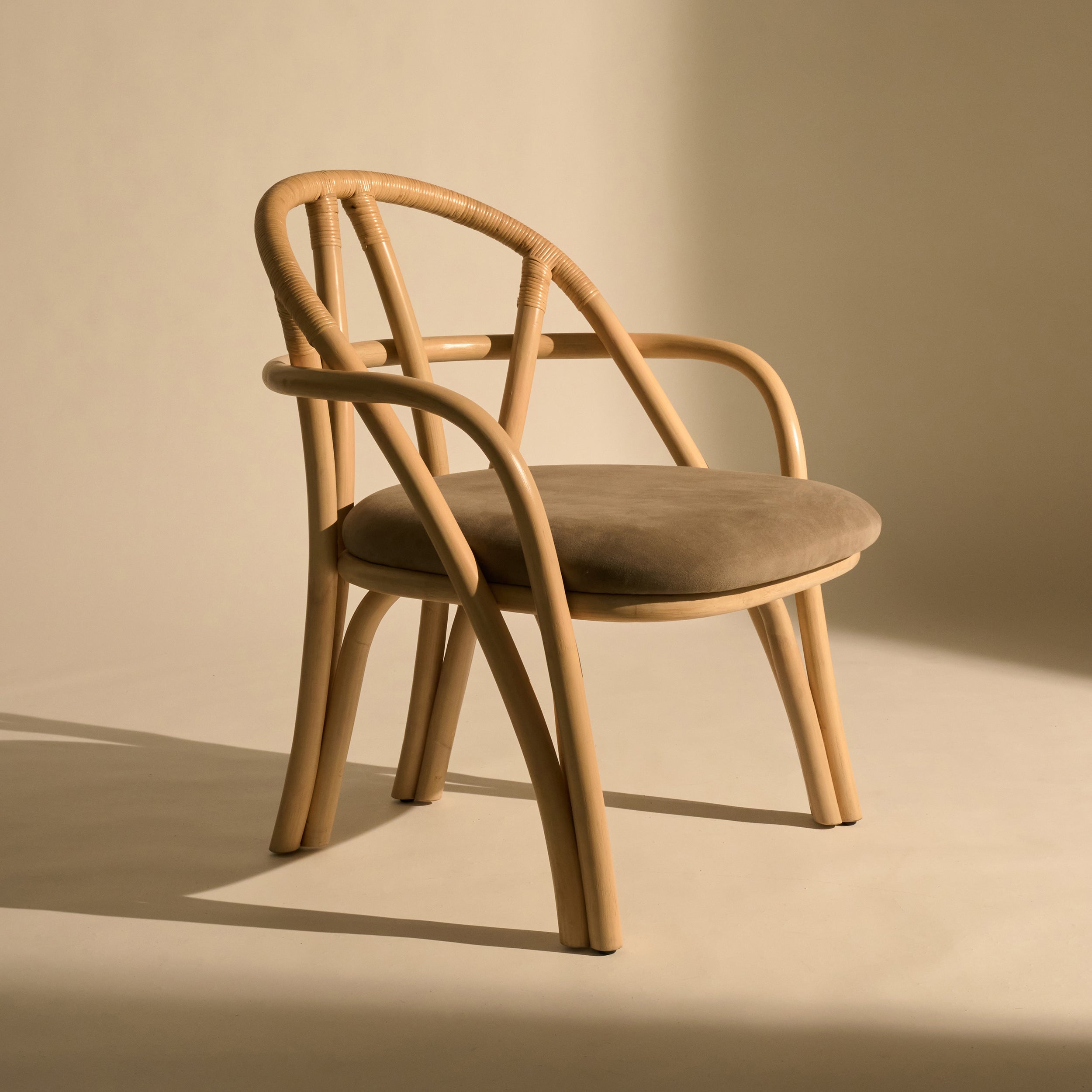 Bistra Lounge Chair: Seat Upholstered + LS