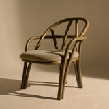 Bistra Lounge Chair: Seat Upholstered + LS