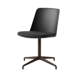 Rely Chair HW12: Stone Grey + Bronzed