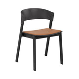Cover Side Chair: Upholstered + Black