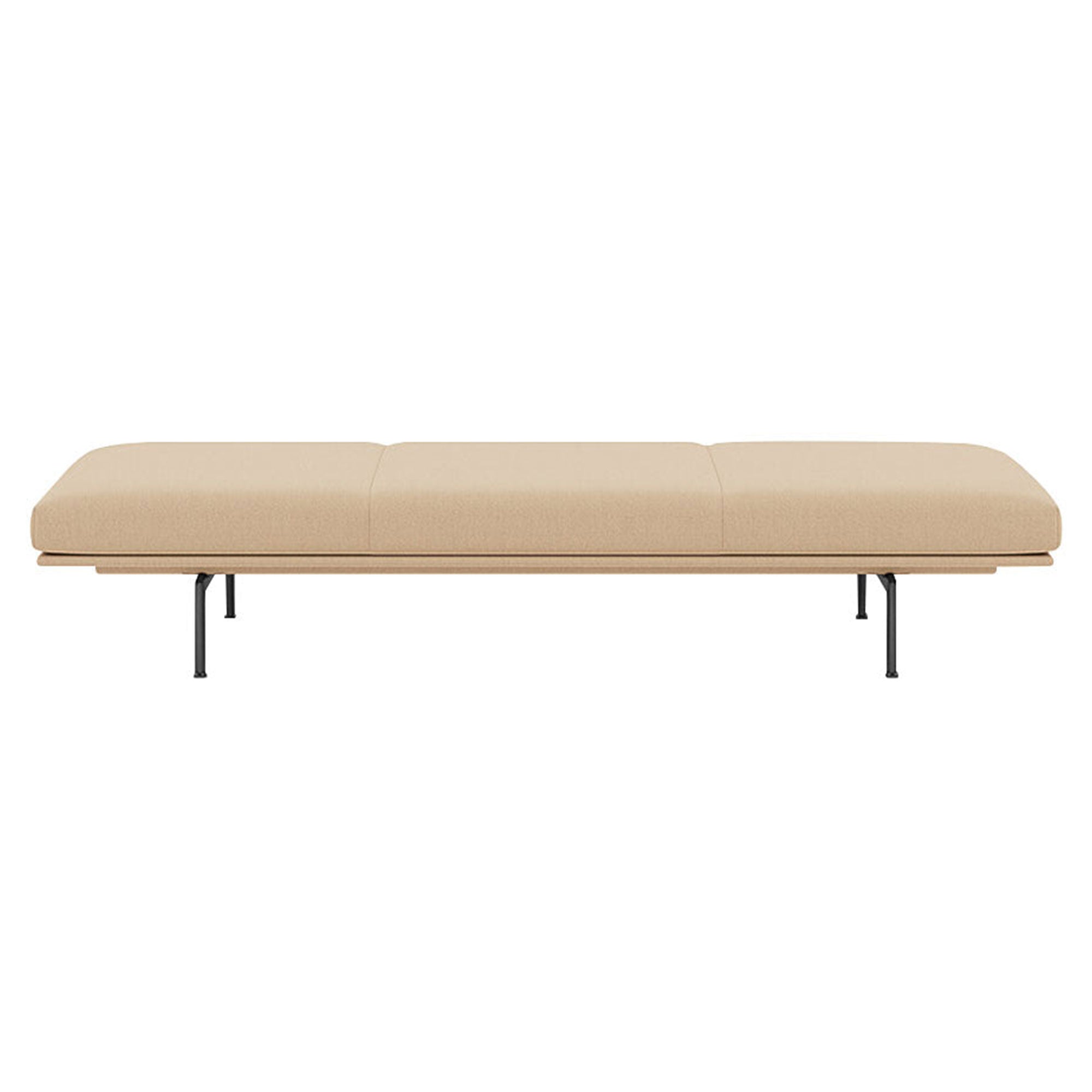 Outline Daybed: Black