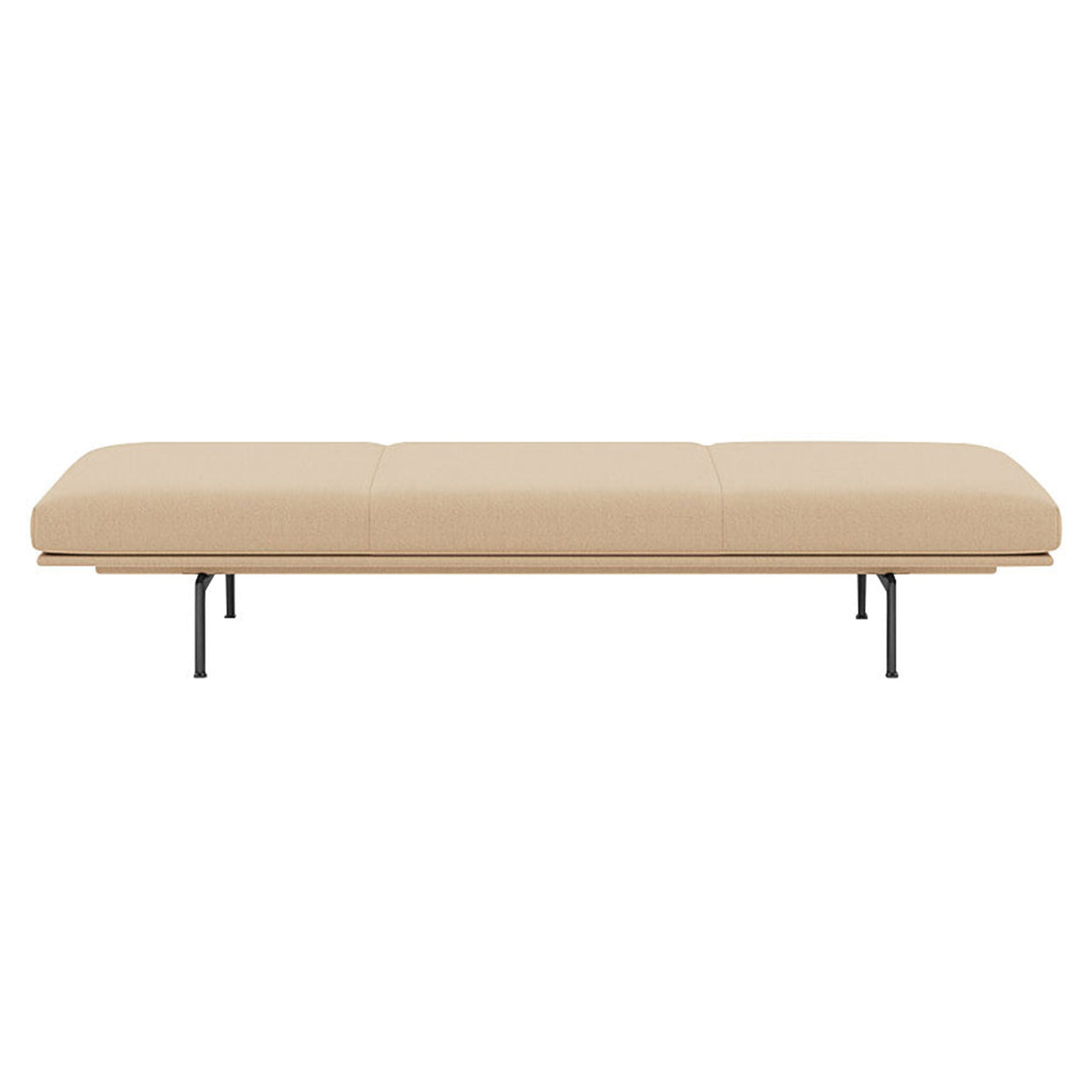 Outline Daybed: Black