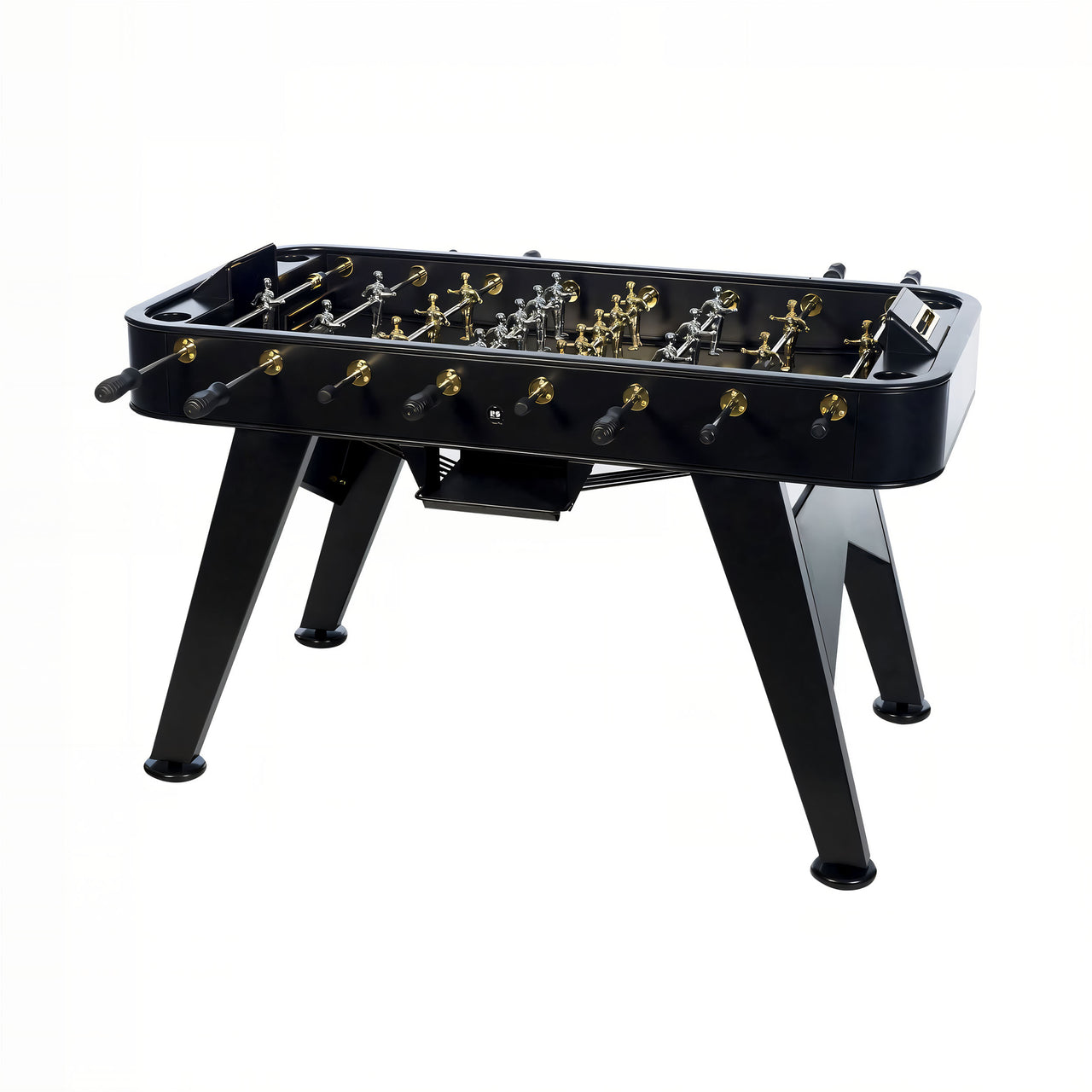 RS2 Gold Football Table: Jet Black