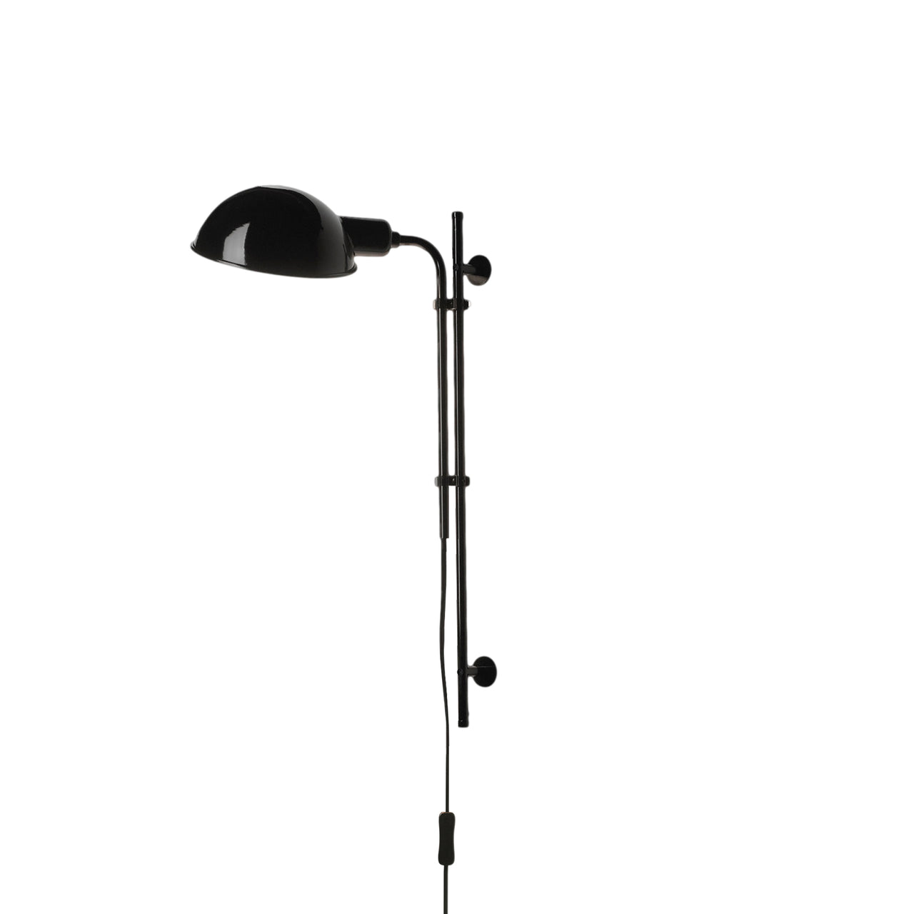 Funiculí A Wall Light: Black