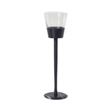 Champagnera Champagne Bucket: Emperador Marble + Black Stained Ash + Black