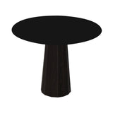 Container HPL Round Table: Small + Bodhi Cover + Black + Wenge