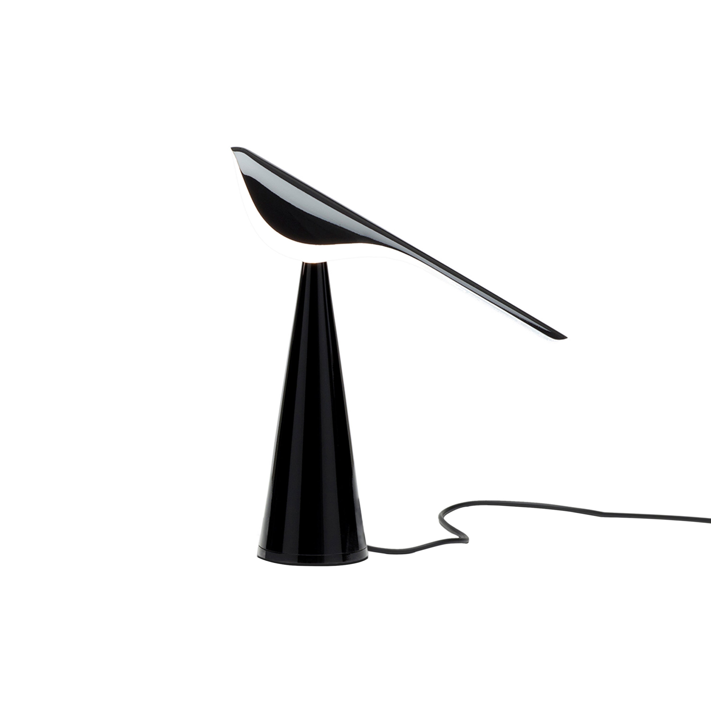 Tiki Table Lamp: Black