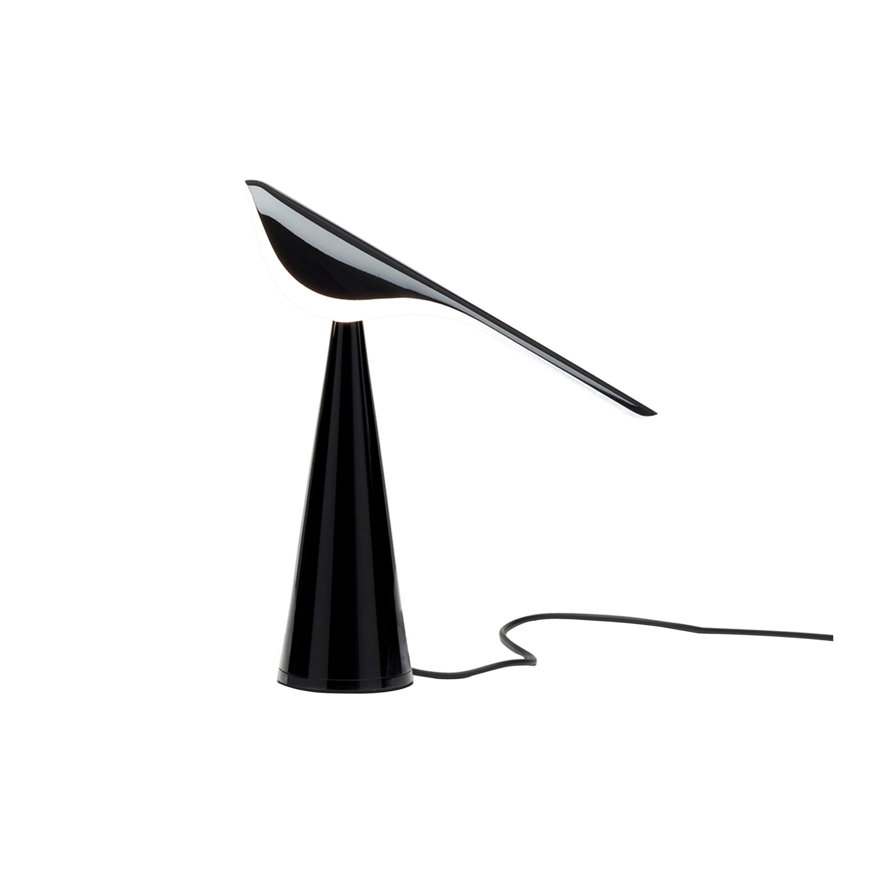 Tiki Table Lamp: Black