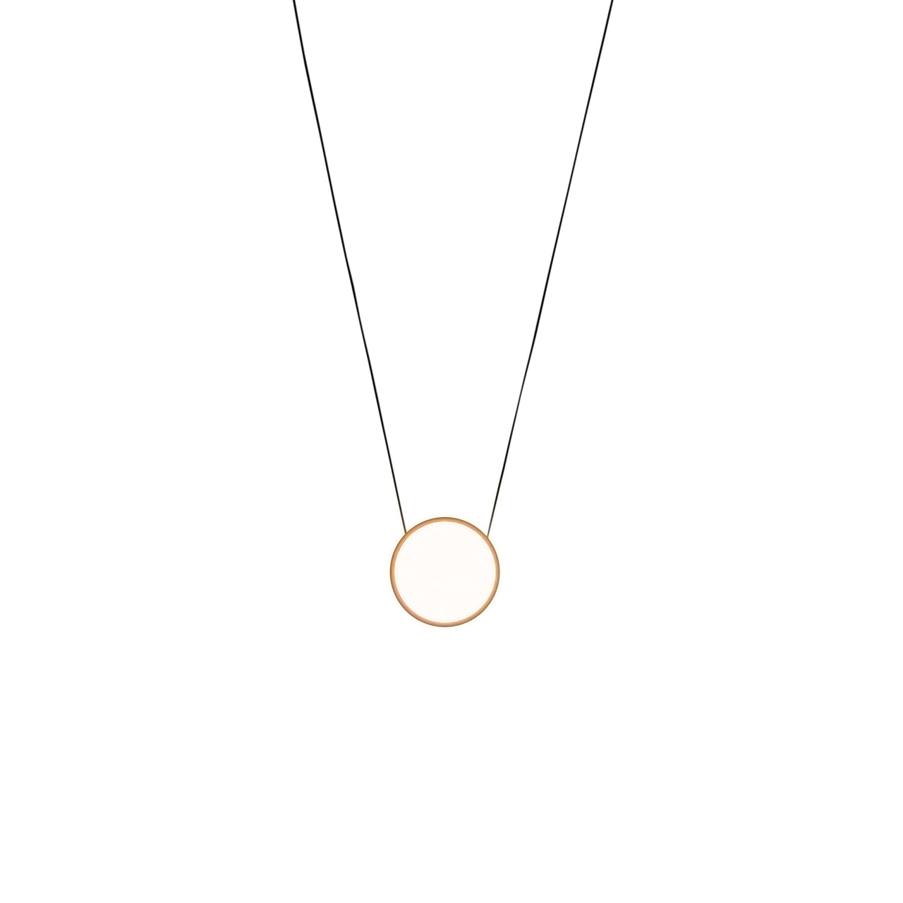 Highwire. Single Pendant: Matte Black + Neutral White (3500K)