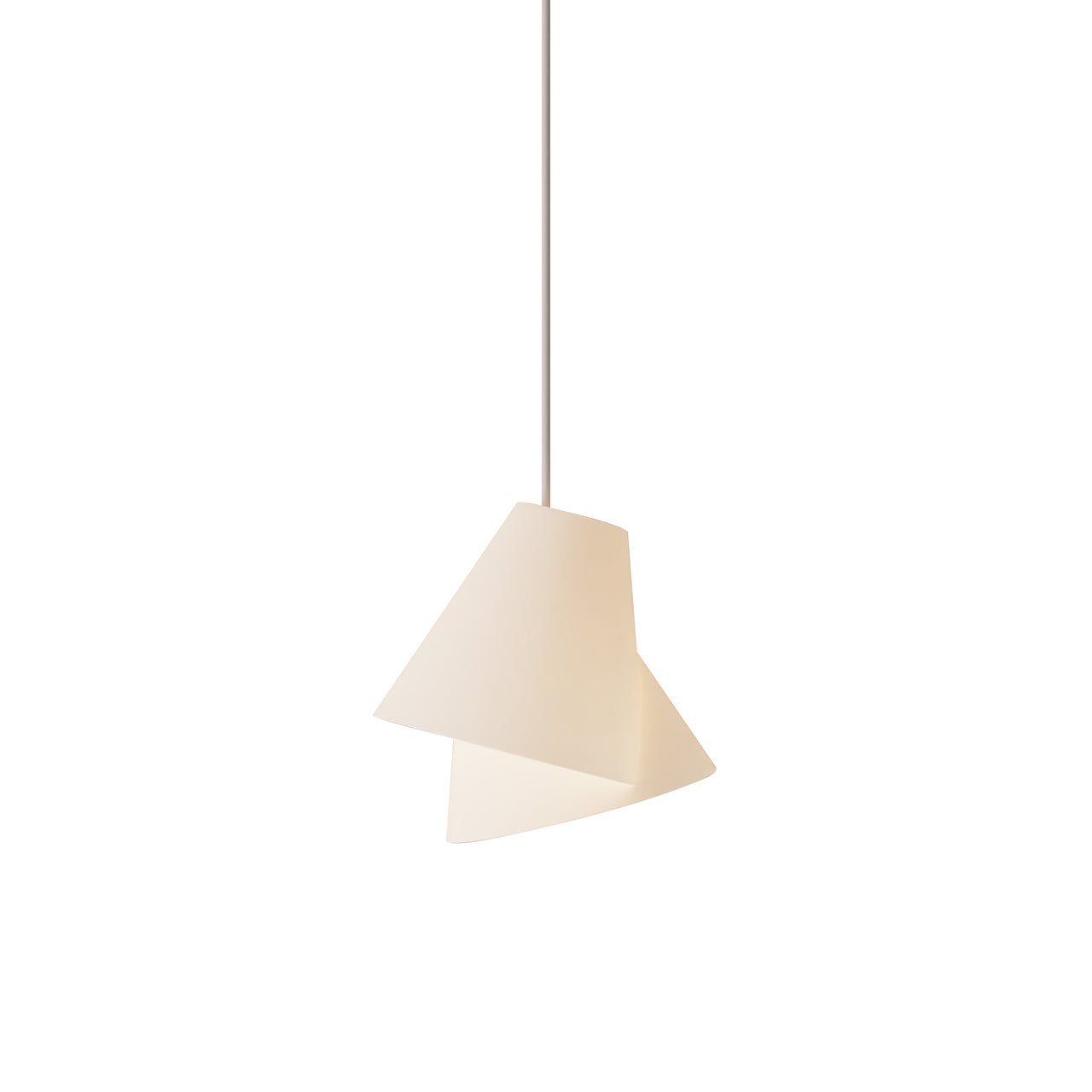 Blip Pendant Light: White