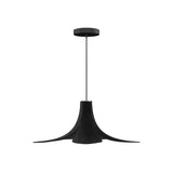 Jazz Pendant: Black Oak + Black + Canopy