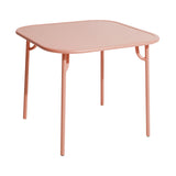 Week-End Square Dining Table: Blush