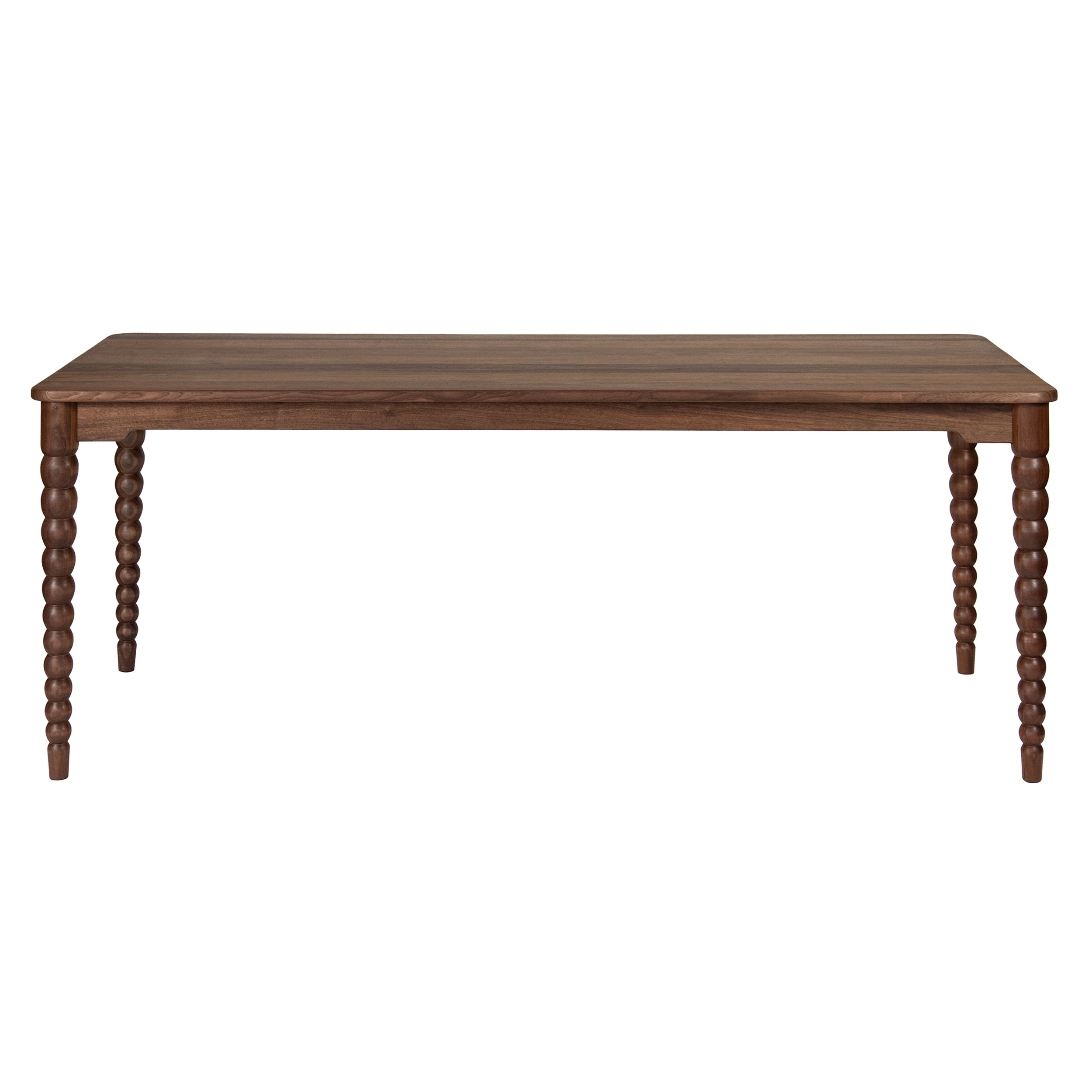 Bobbin Dining Table: American Walnut