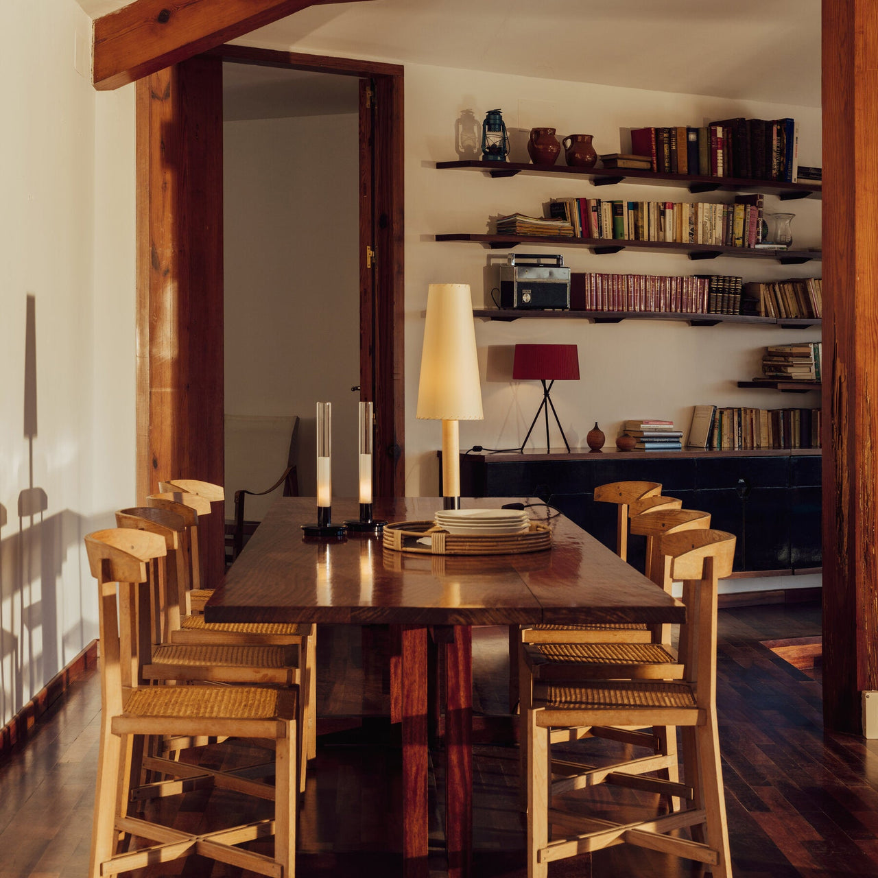 Sylvestrina Portable Table Lamp: Quick Ship