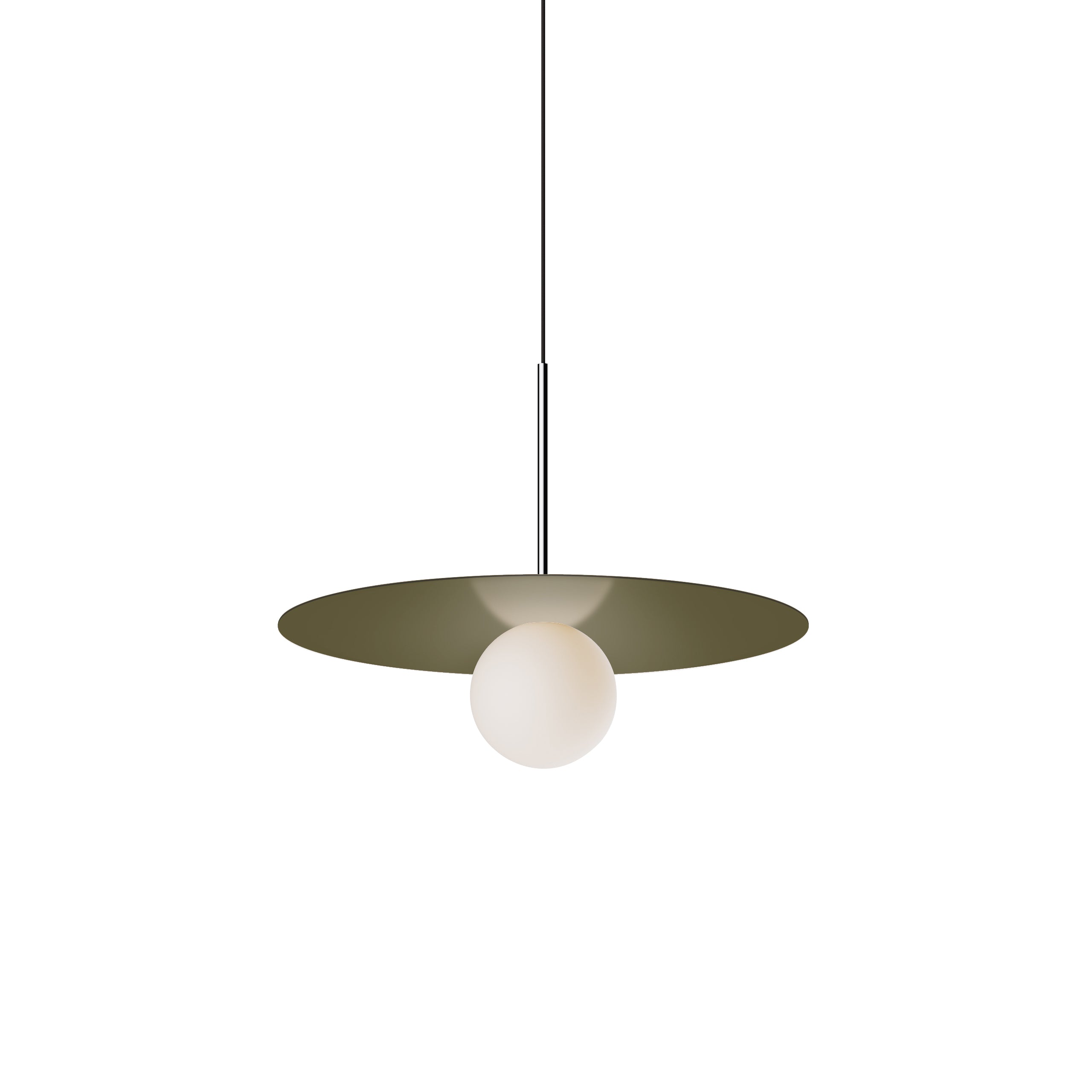 Bola Disc Pendant:  + Medium - 18