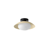 Arundel Mushroom Surface Mount: Outdoor + Bone + Black