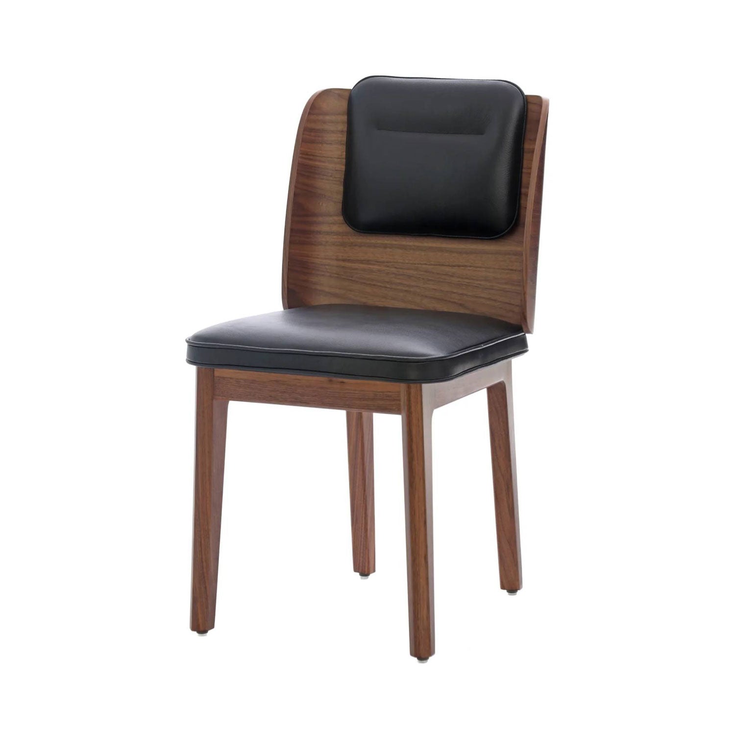 Brightliner Boyd Dining Chair: Natural Walnut