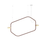 Palindrome Single Pendant: 2 Heads + Breccia