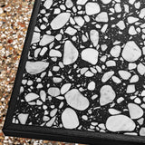 Briscola Coffee Table with Wooden Frame