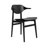 Bufala Chair: Black Oak