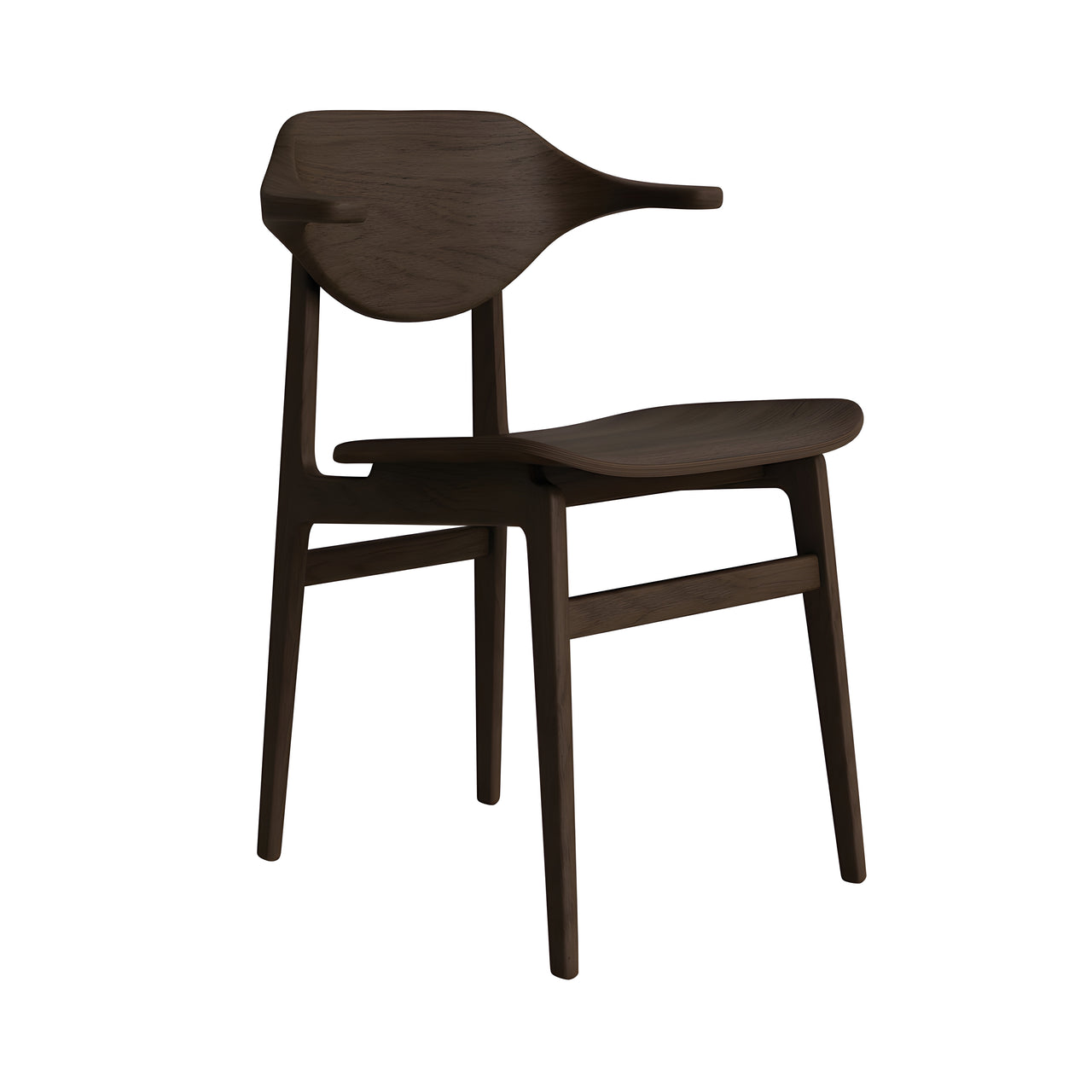 Bufala Chair: Dark Smoked Oak