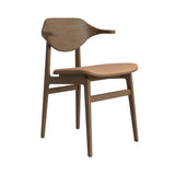 Bufala Chair: Seat Upholstered + Light Smoked Oak