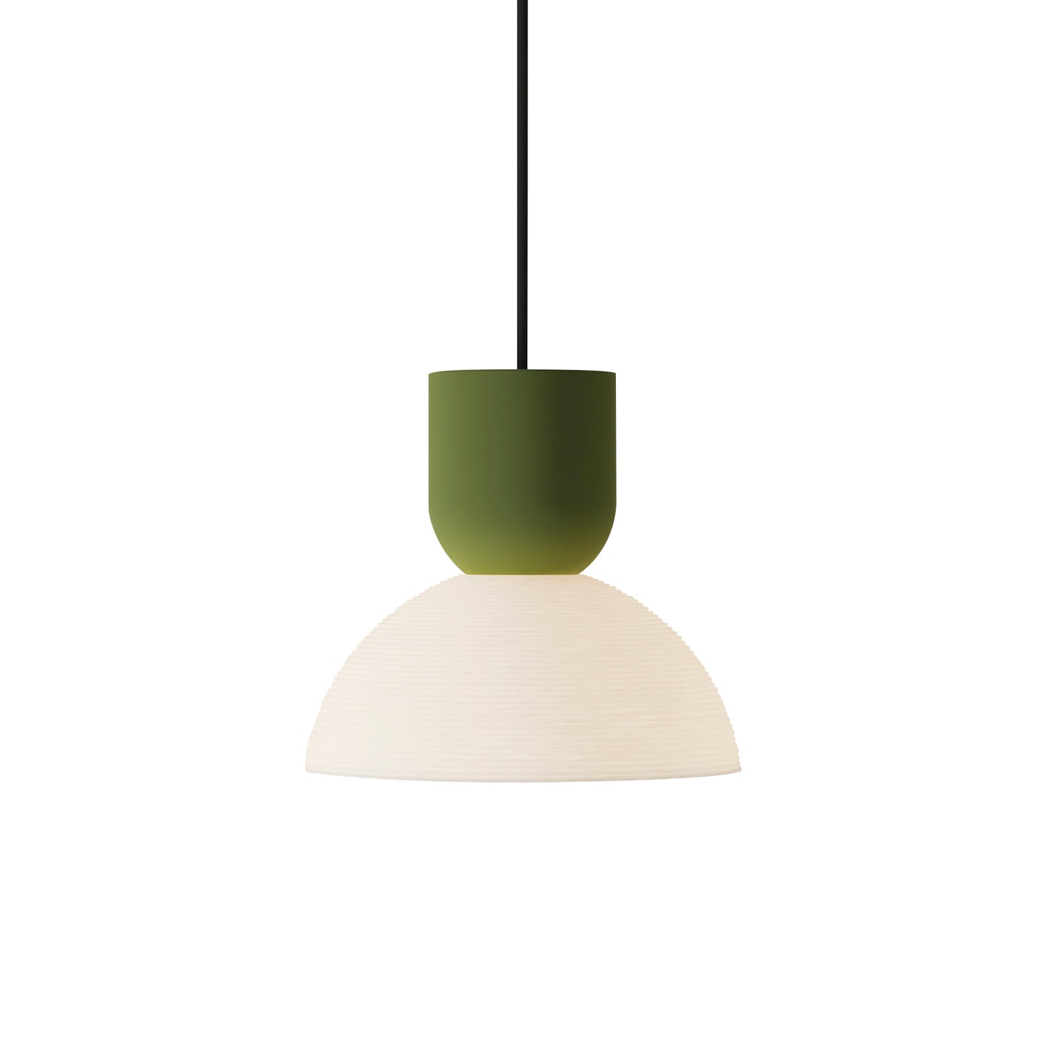 Buia Pendant Light: Olive