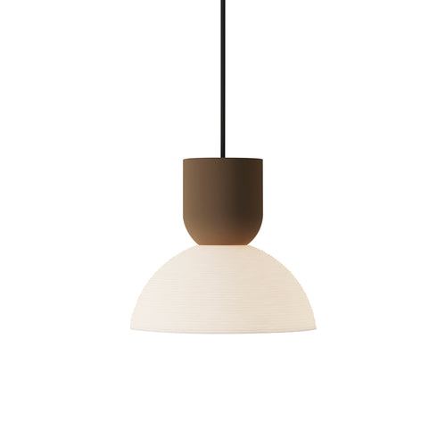 Buia Pendant Light: Walnut