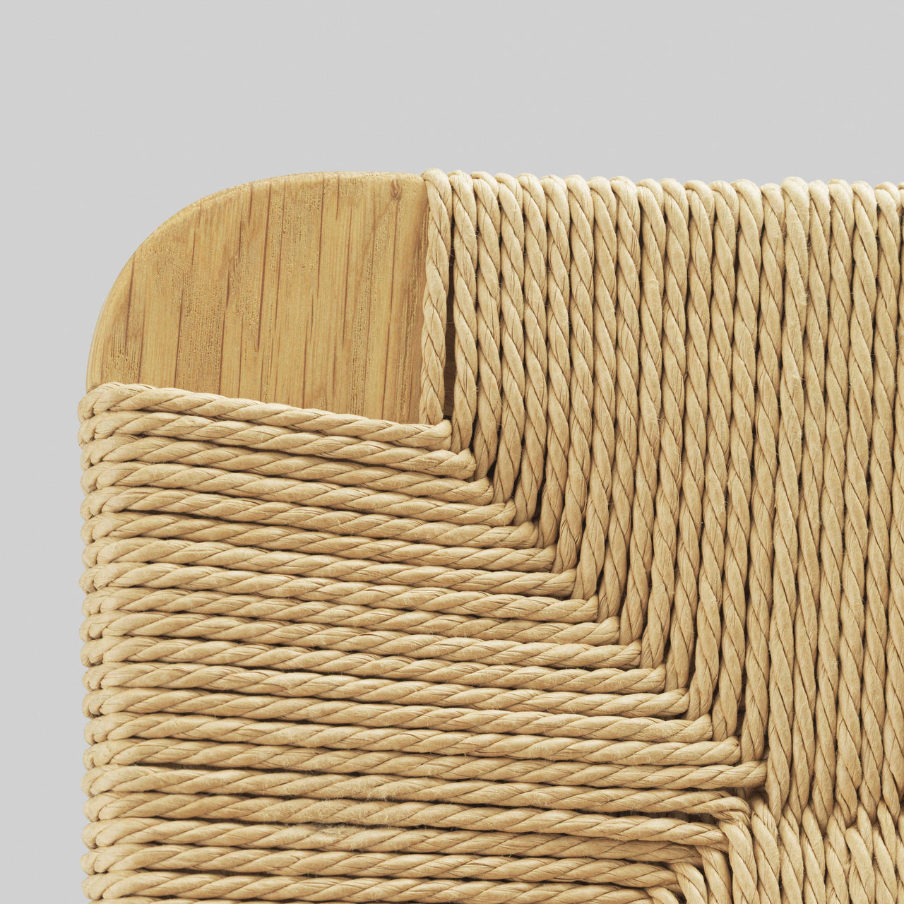 C-Chair Dining Chair: Paper Cord + DI