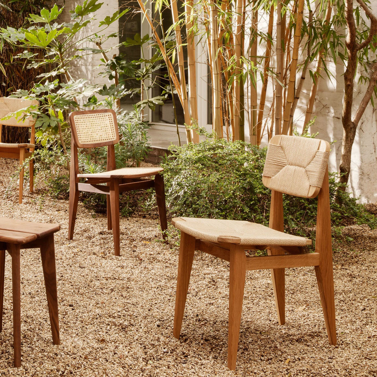 C-Chair Dining Chair: Paper Cord + LS