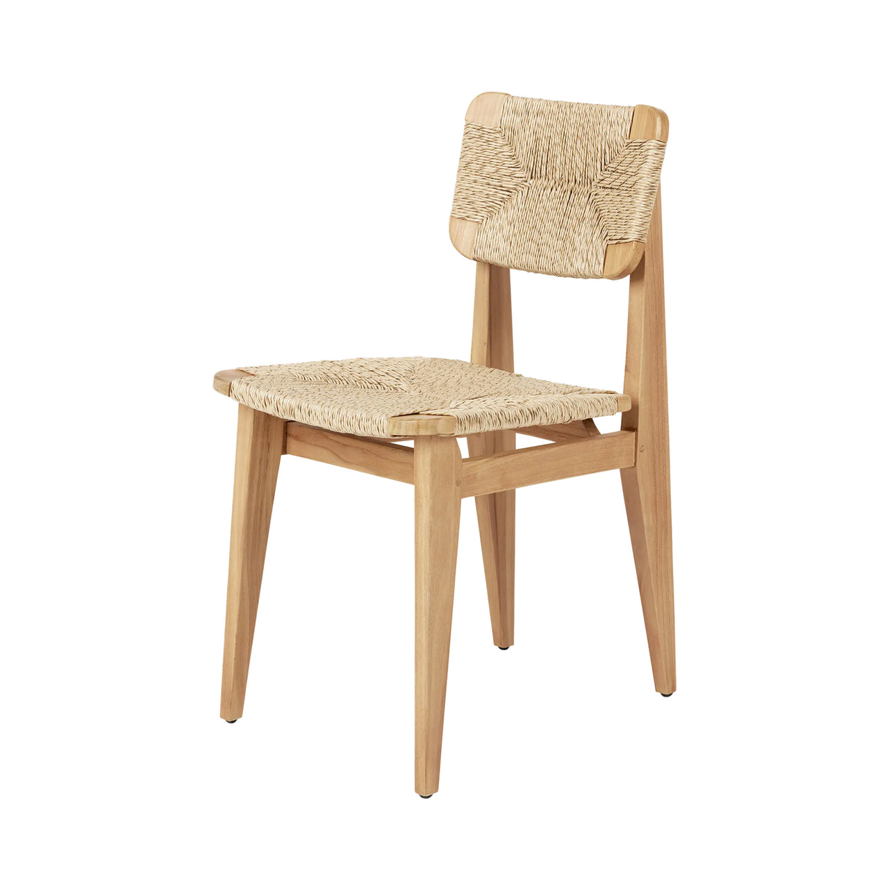 C-Dining Chair: Outdoor - French Cane