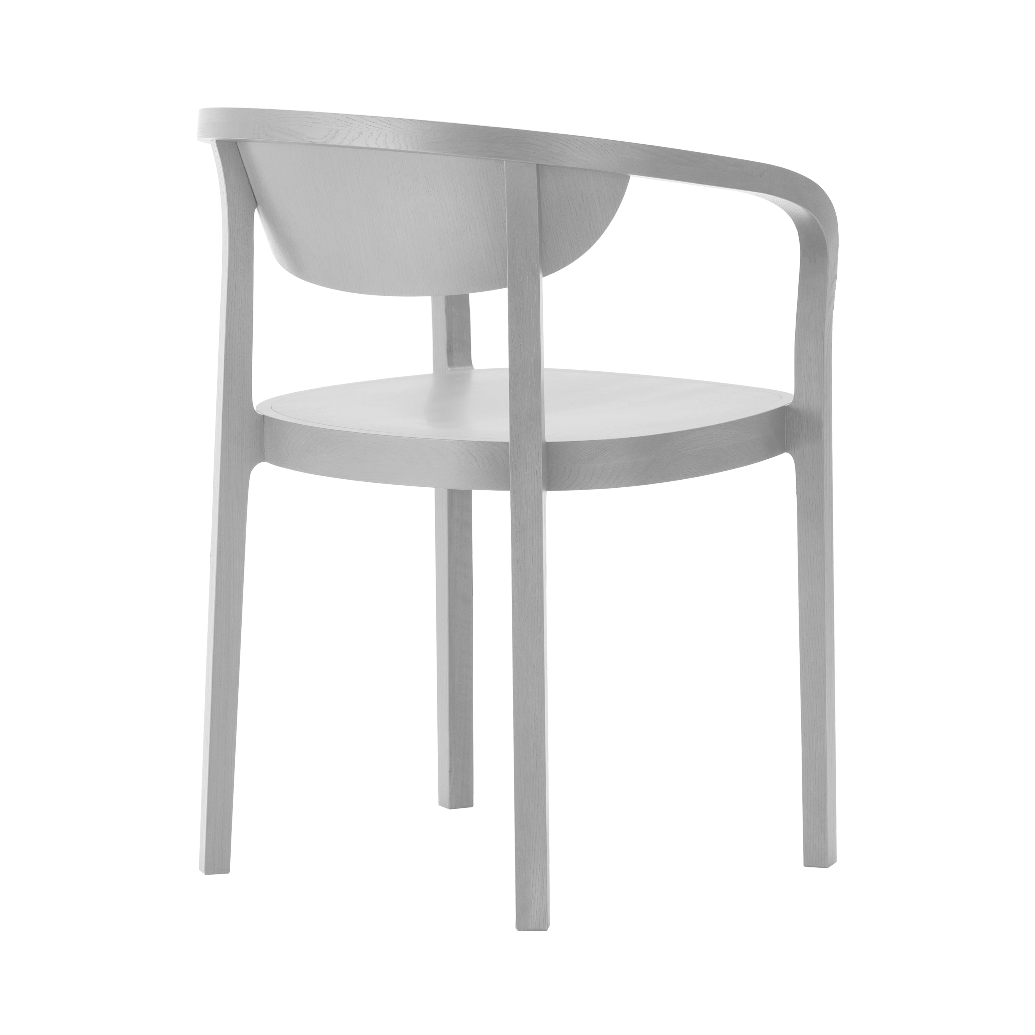 Chesa Chair: Grain Grey Oak