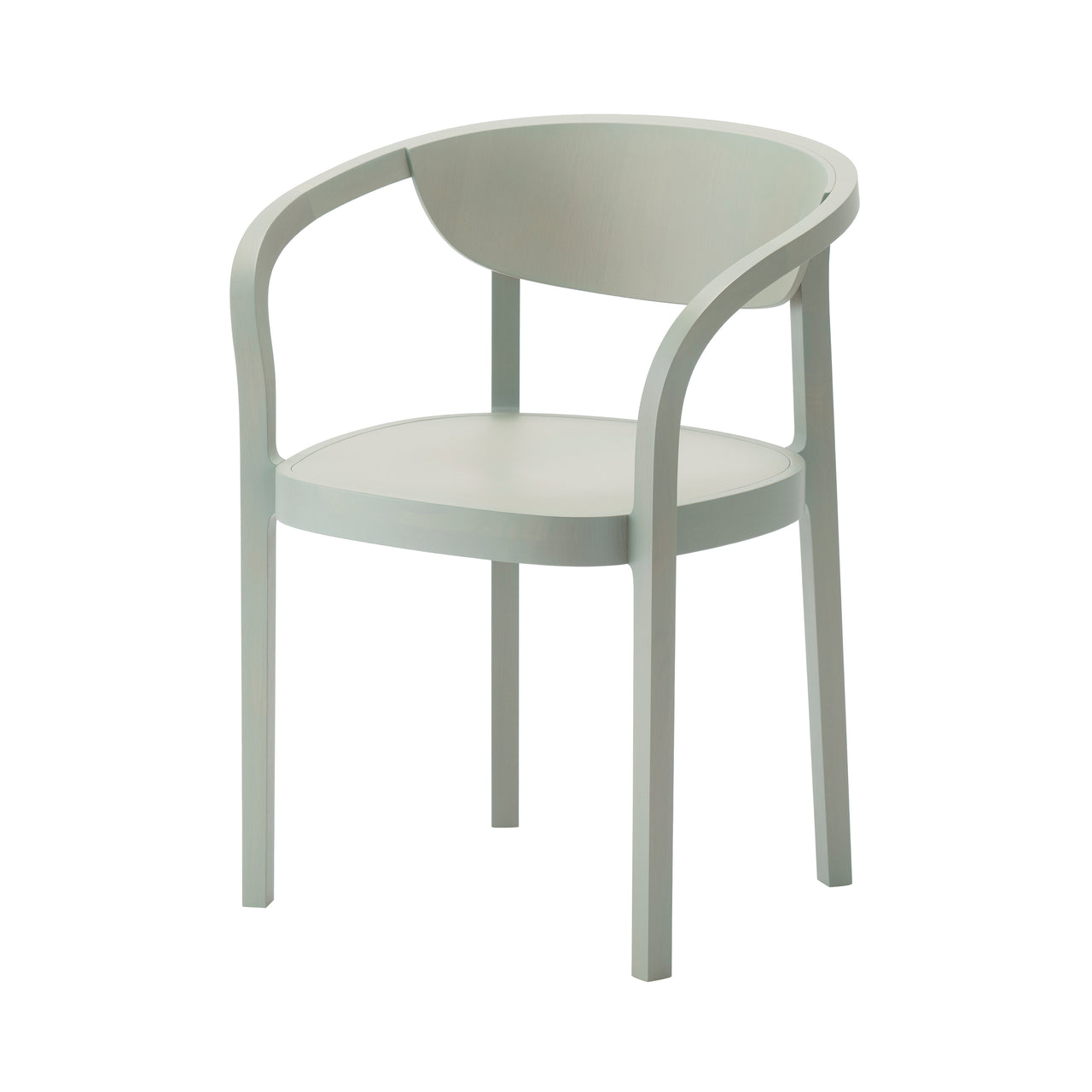 Chesa Chair: Grey Green Oak