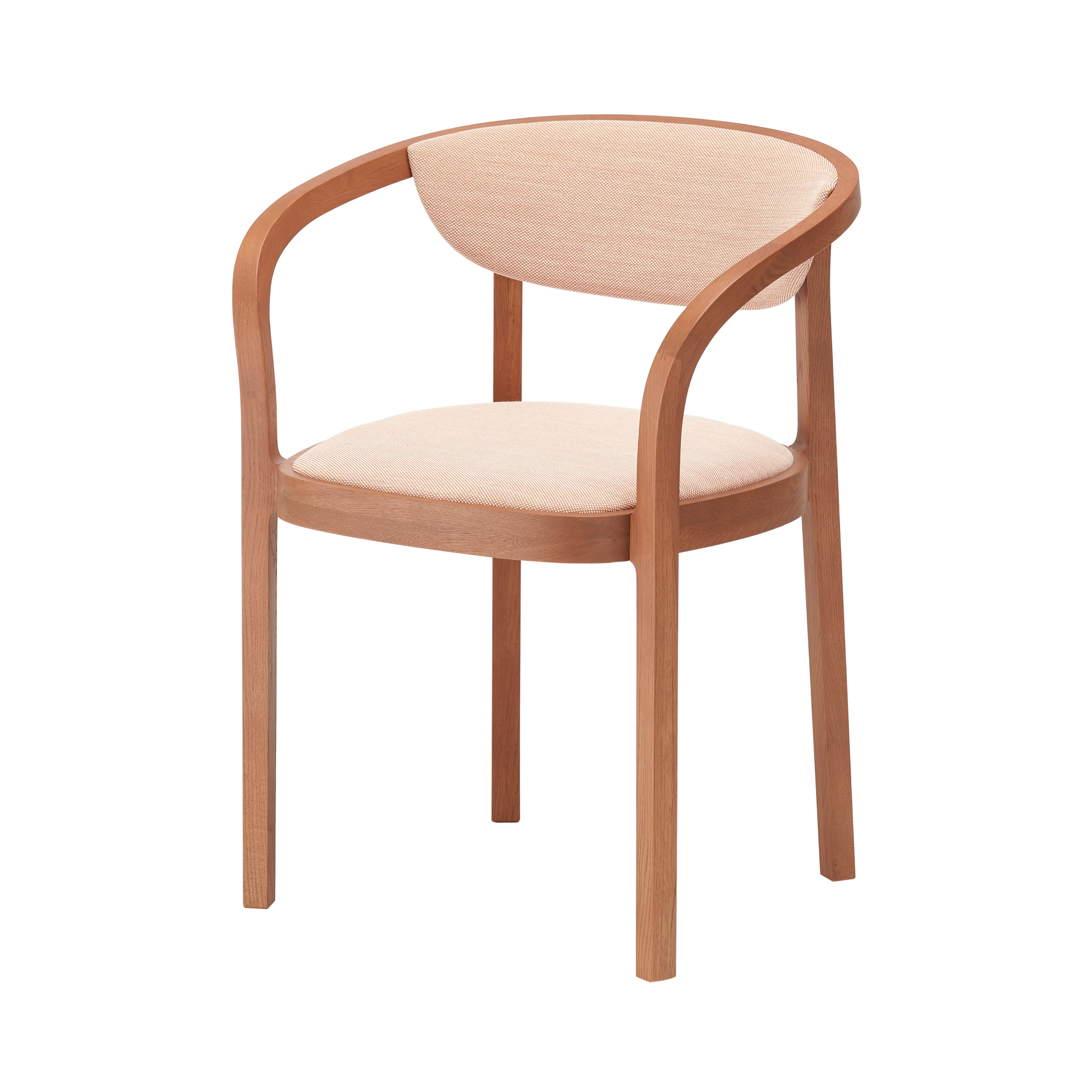 Chesa Chair with Pad: Terracotta