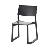 Panorama Chair With Runners: Black Oak