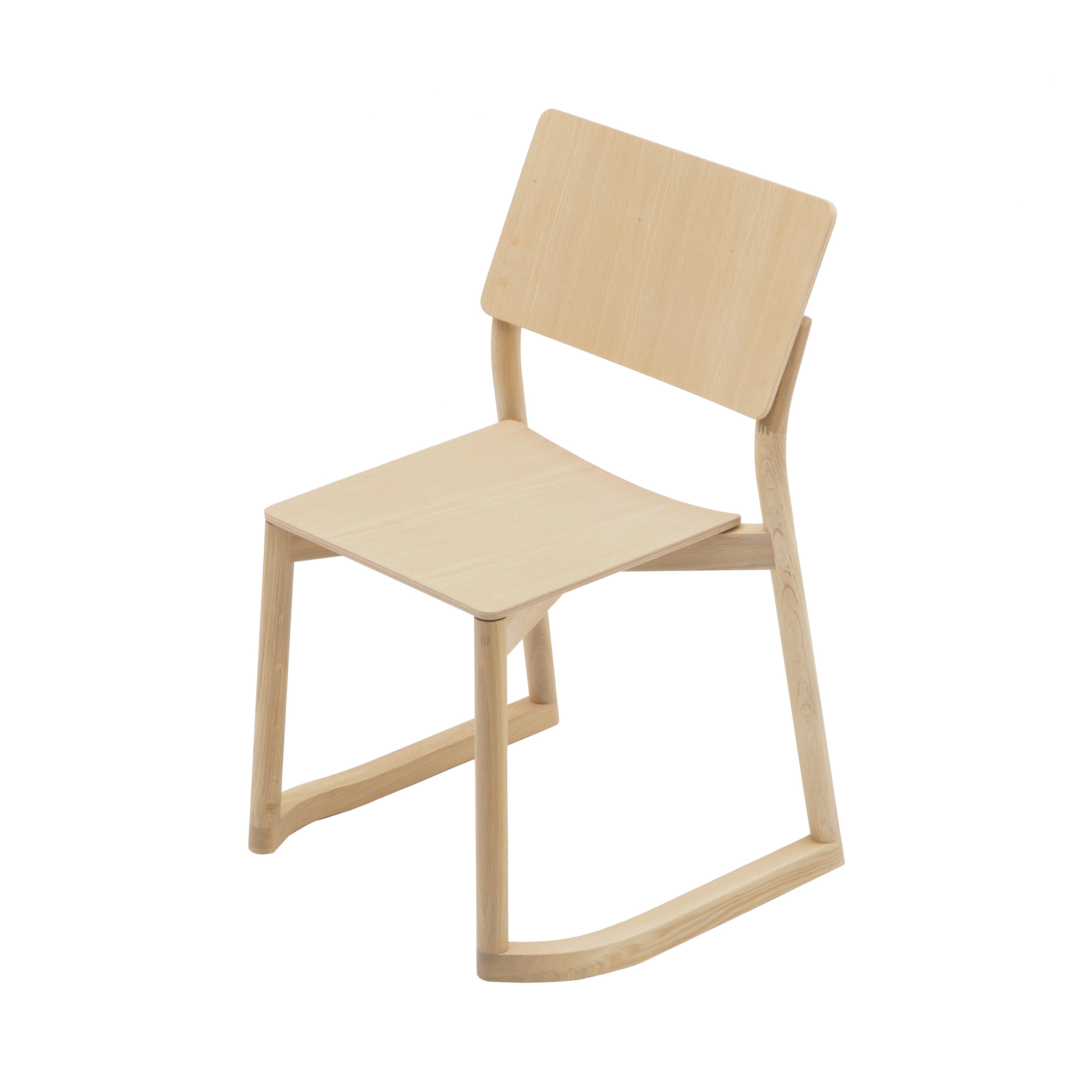 Panorama Chair With Runners: Pure Oak
