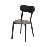 Castor Chair Plus: Black Oak