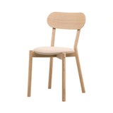 Castor Chair Plus with Pad: Pure Oak