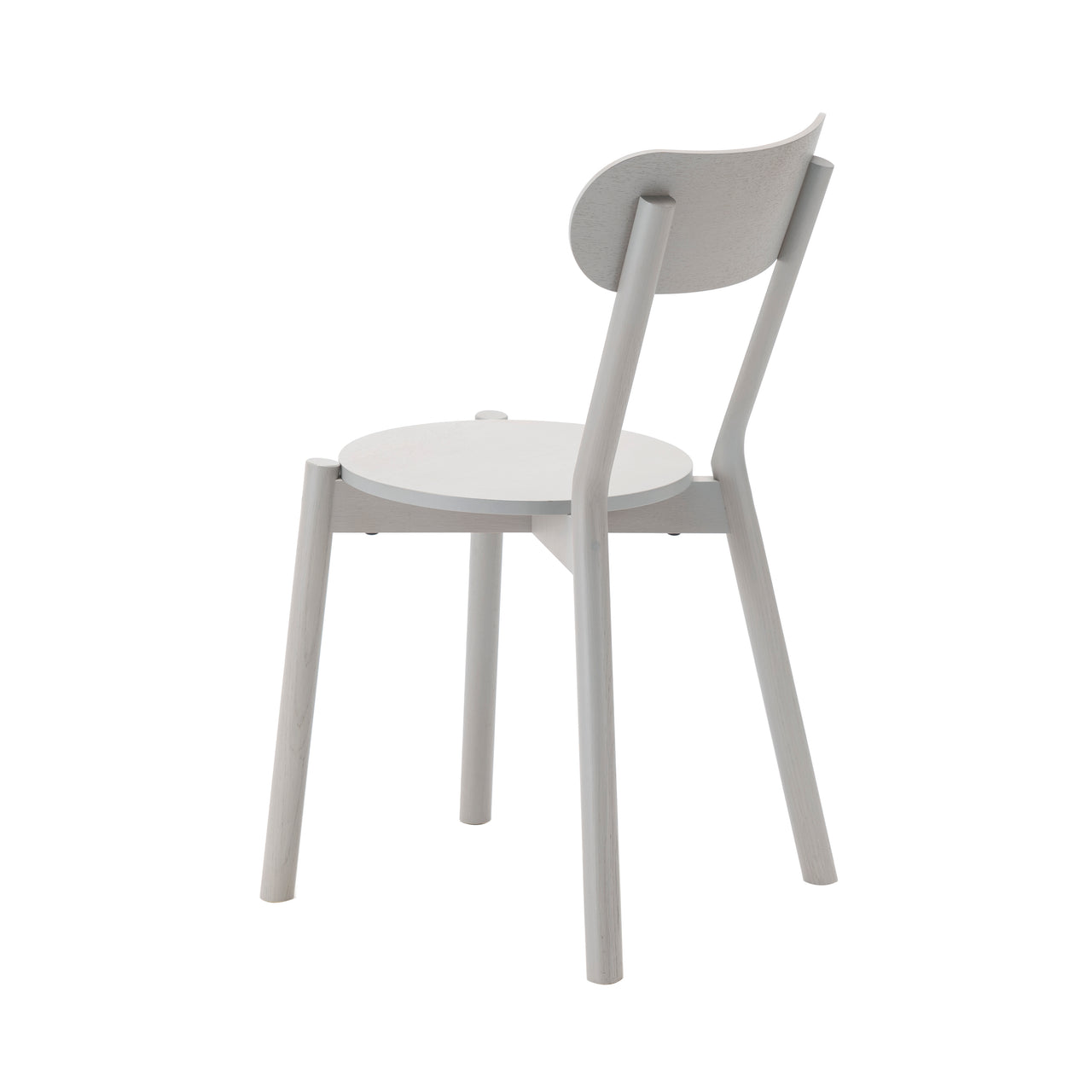 Castor Chair Stacking: Grain Grey Oak