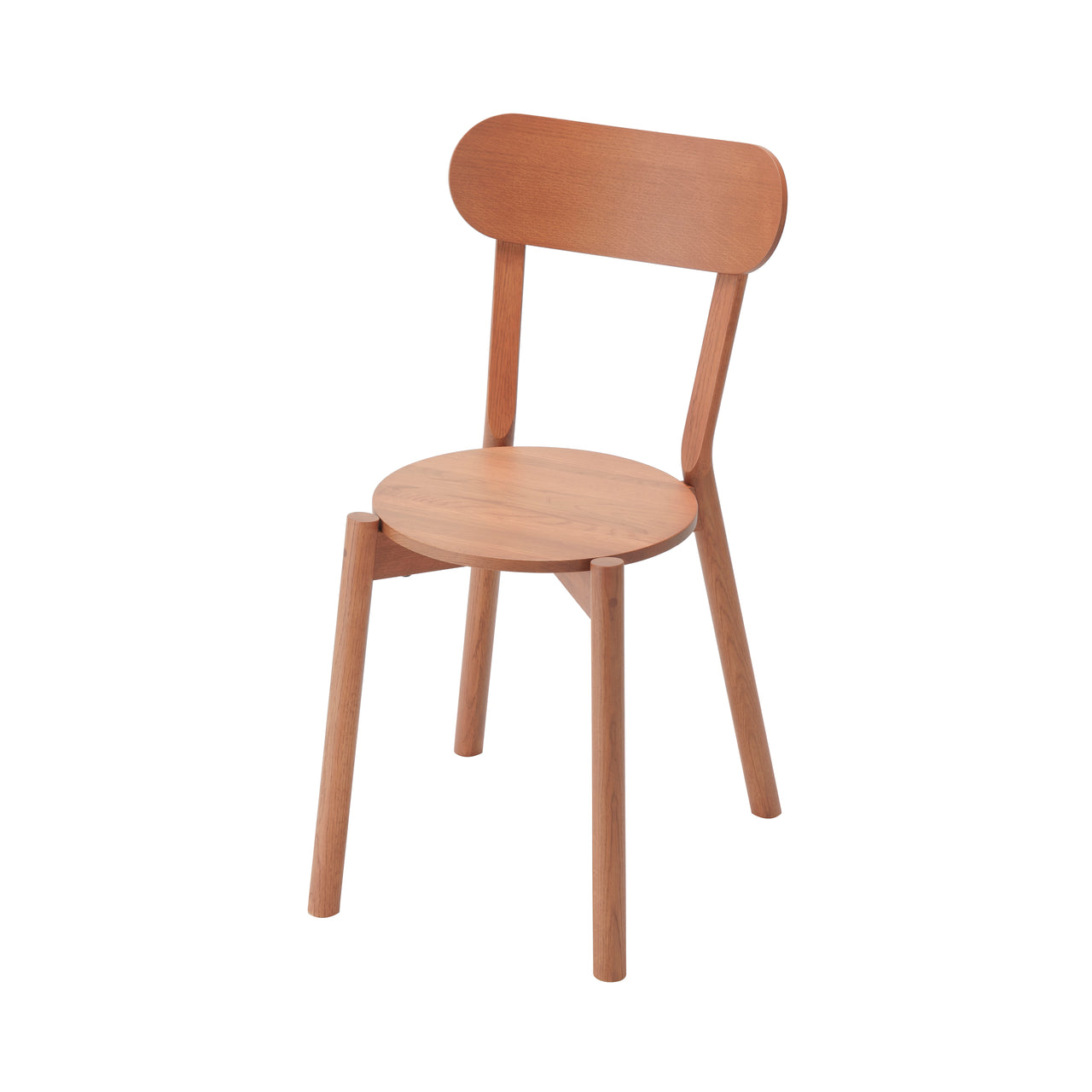 Castor Chair Stacking: Terracotta