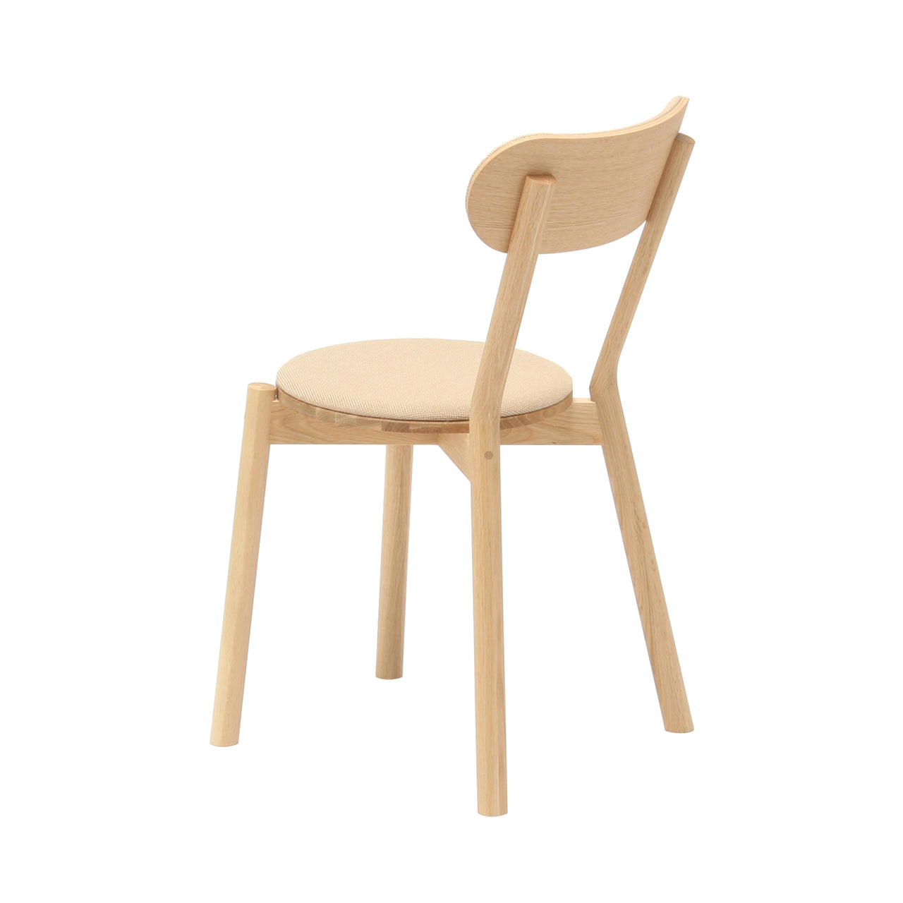 Castor Chair Pad: Pure Oak + Beige Pad