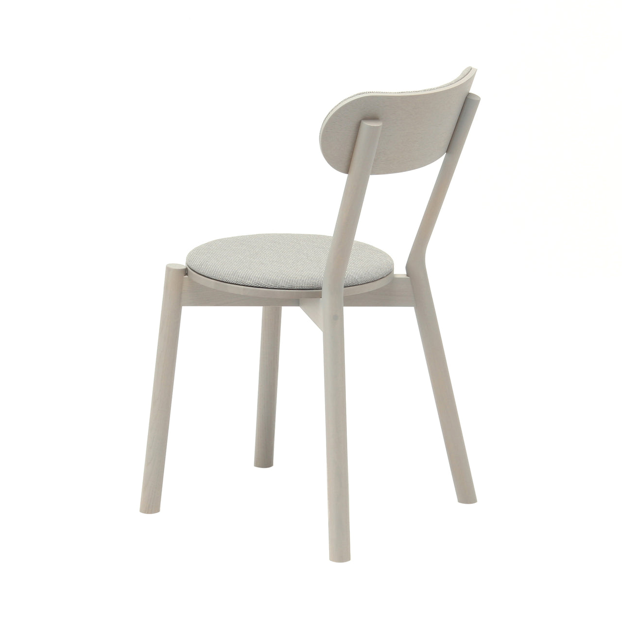 Castor Chair Pad: Grain Grey + Grey Pad