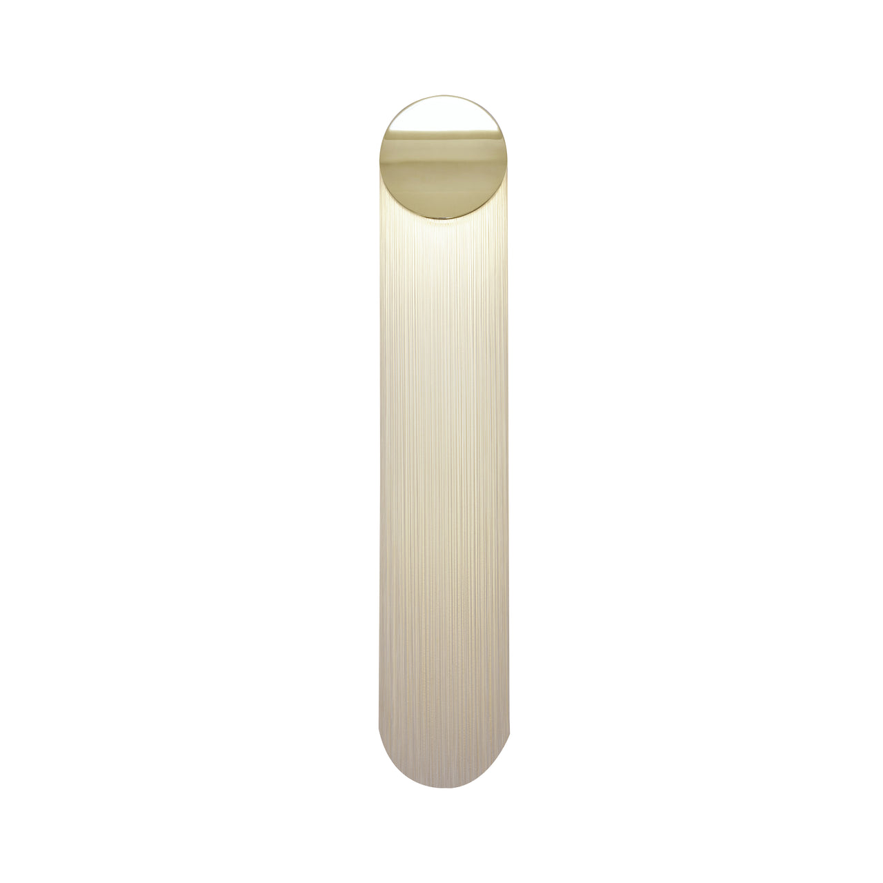 Ce Petite Wall Lamp: Gold + Natural White + Long