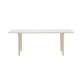 CH011 Coffee Table: Medium + White Oiled Oak