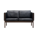 CH162 2 Seater Sofa: Oiled Walnut